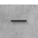 vidaXL betonszürke szerelt fa tálalószekrény 69,5 x 34 x 90 cm