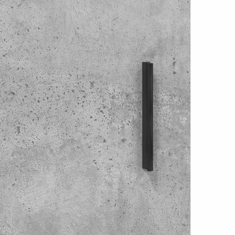 vidaXL betonszürke szerelt fa tálalószekrény 69,5 x 34 x 90 cm