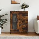 vidaXL füstös tölgy színű szerelt fa tálalószekrény 69,5 x 34 x 90 cm