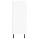 vidaXL fehér szerelt fa tálalószekrény 69,5 x 34 x 90 cm