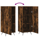 vidaXL füstös tölgy színű szerelt fa tálalószekrény 34,5 x 34 x 90 cm