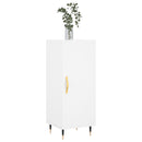 vidaXL fehér szerelt fa tálalóasztal 34,5 x 34 x 90 cm