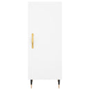 vidaXL fehér szerelt fa tálalóasztal 34,5 x 34 x 90 cm