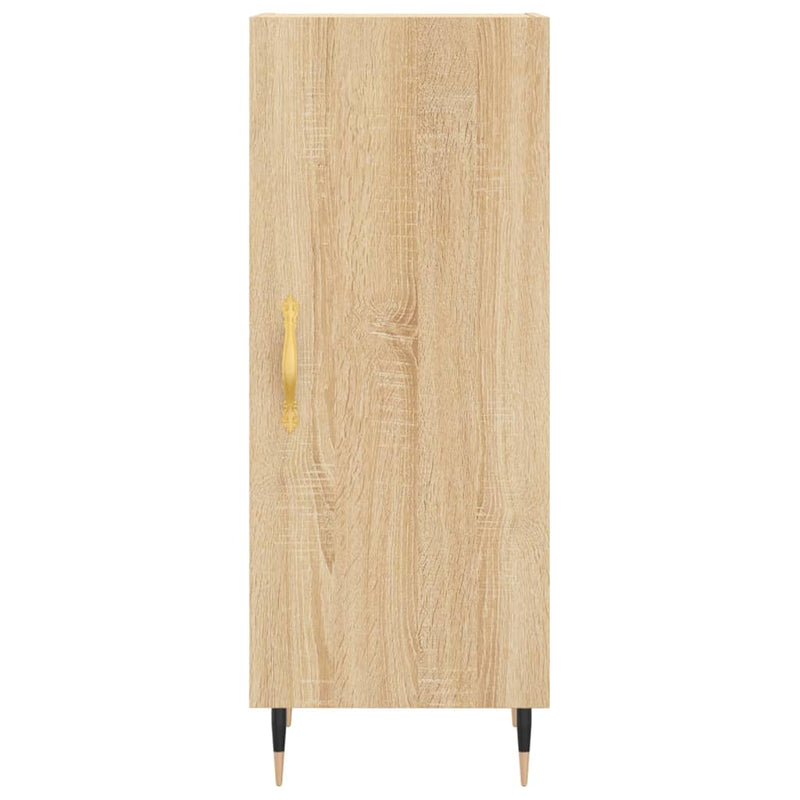 vidaXL sonoma tölgy színű szerelt fa tálalóasztal 34,5 x 34 x 90 cm