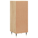 vidaXL sonoma tölgy színű szerelt fa tálalóasztal 34,5 x 34 x 90 cm