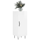 vidaXL magasfényű fehér szerelt fa tálalószekrény 34,5 x 34 x 90 cm