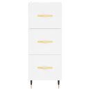 vidaXL fehér szerelt fa tálalóasztal 34,5 x 34 x 90 cm