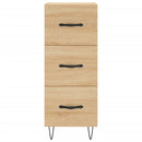 vidaXL sonoma tölgy színű szerelt fa tálalóasztal 34,5 x 34 x 90 cm