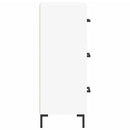 vidaXL fehér szerelt fa tálalóasztal 34,5 x 34 x 90 cm