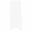 vidaXL fehér szerelt fa tálalóasztal 34,5 x 34 x 90 cm