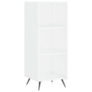 vidaXL fehér szerelt fa polcos szekrény 34,5 x 32,5 x 90 cm