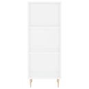 vidaXL fehér szerelt fa tálalóasztal 34,5 x 32,5 x 90 cm