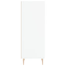 vidaXL fehér szerelt fa tálalóasztal 34,5 x 32,5 x 90 cm