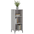 vidaXL szürke sonoma színű szerelt fa tálalószekrény 34,5x32,5x90 cm