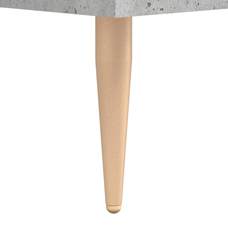 vidaXL betonszürke szerelt fa tálalószekrény 34,5 x 34 x 90 cm