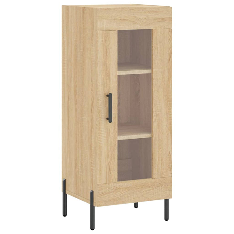 vidaXL sonoma tölgy színű szerelt fa tálalóasztal 34,5 x 34 x 90 cm
