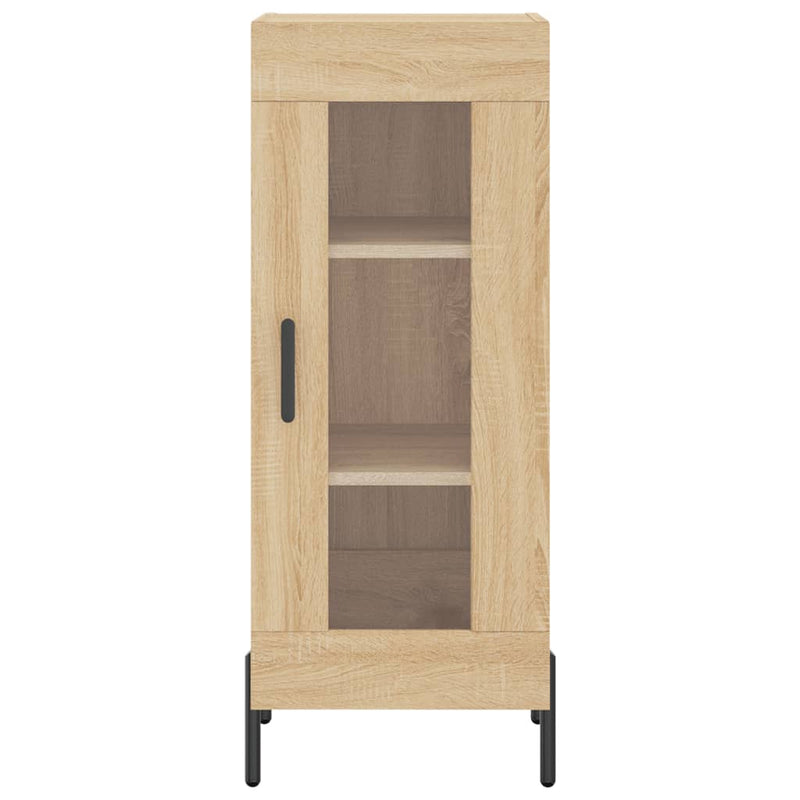 vidaXL sonoma tölgy színű szerelt fa tálalóasztal 34,5 x 34 x 90 cm