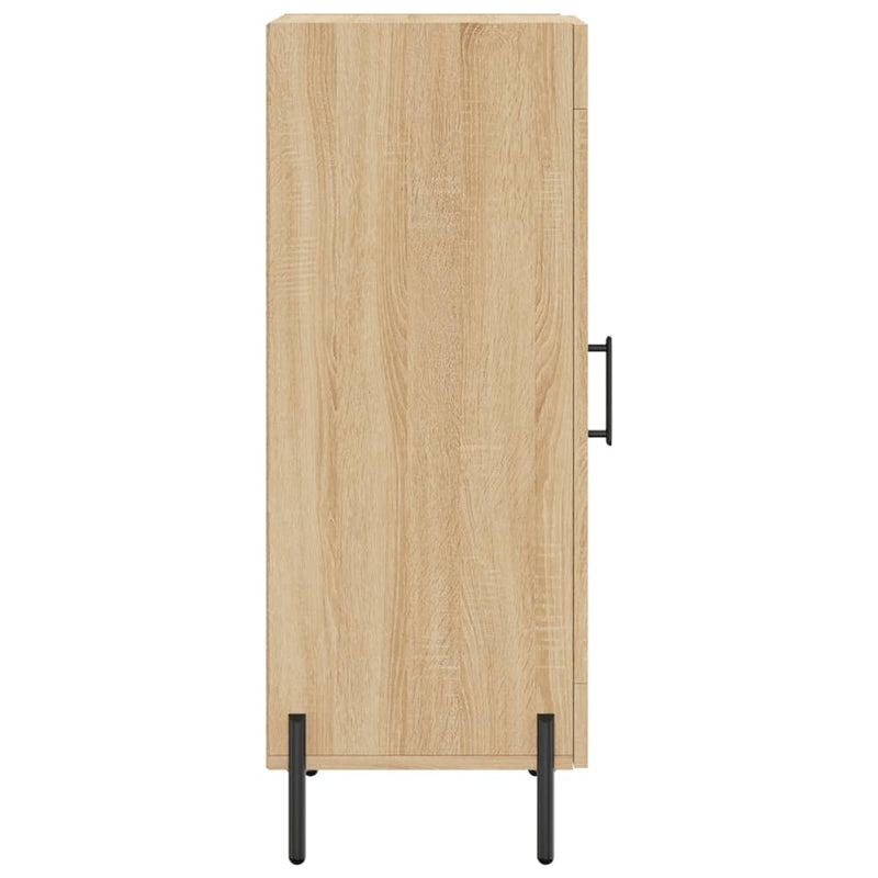 vidaXL sonoma tölgy színű szerelt fa tálalóasztal 34,5 x 34 x 90 cm
