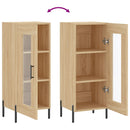 vidaXL sonoma tölgy színű szerelt fa tálalóasztal 34,5 x 34 x 90 cm