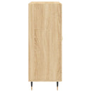 vidaXL sonoma tölgy színű szerelt fa tálalószekrény 69,5 x 34 x 90 cm