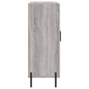 vidaXL szürke sonoma színű szerelt fa tálalószekrény 69,5 x 34 x 90 cm