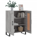 vidaXL szürke sonoma színű szerelt fa tálalószekrény 69,5 x 34 x 90 cm