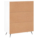 vidaXL fehér szerelt fa tálalószekrény 69,5 x 34 x 90 cm