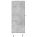 vidaXL betonszürke szerelt fa tálalószekrény 69,5 x 34 x 90 cm