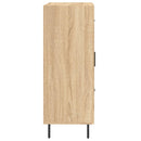 vidaXL sonoma tölgy színű szerelt fa tálalószekrény 69,5 x 34 x 90 cm