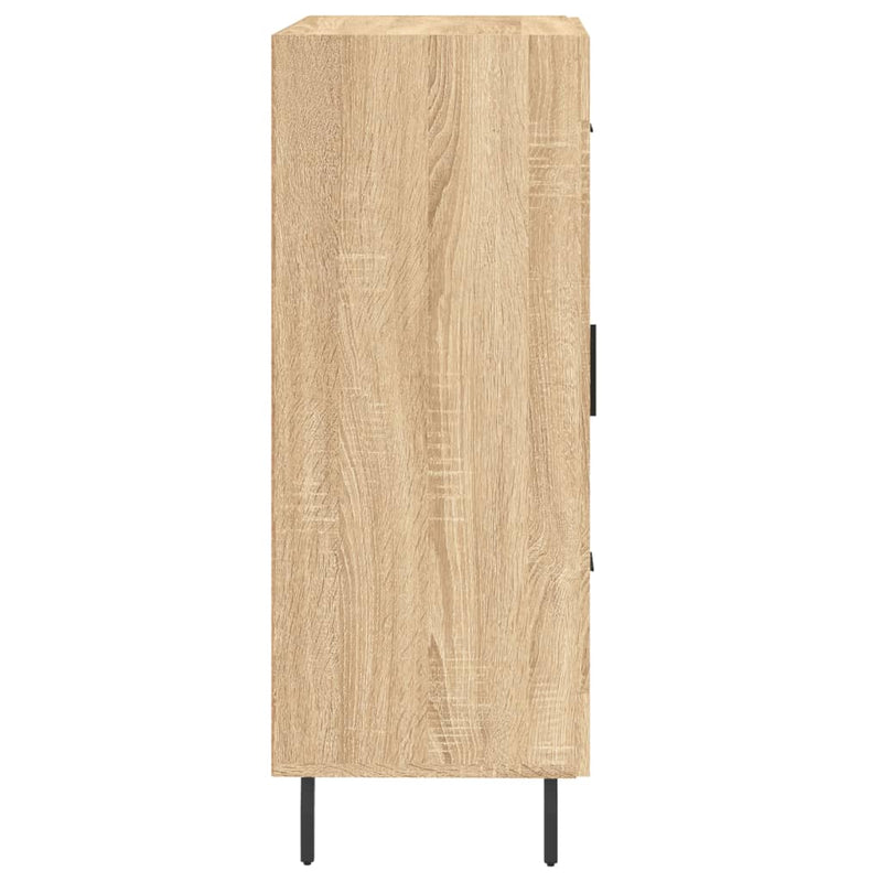 vidaXL sonoma tölgy színű szerelt fa tálalószekrény 69,5 x 34 x 90 cm