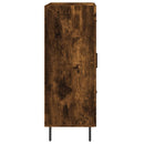 vidaXL füstös tölgy színű szerelt fa tálalószekrény 69,5 x 34 x 90 cm