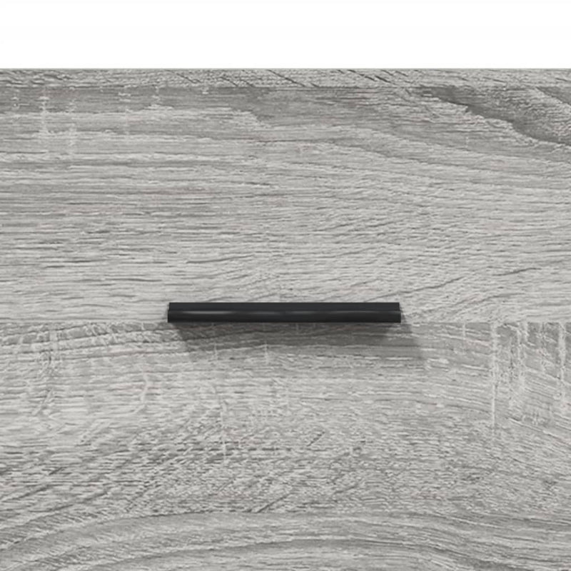 vidaXL szürke sonoma színű szerelt fa tálalószekrény 69,5 x 34 x 90 cm