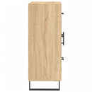vidaXL sonoma tölgy színű szerelt fa tálalószekrény 69,5 x 34 x 90 cm