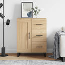 vidaXL sonoma tölgy színű szerelt fa tálalószekrény 69,5 x 34 x 90 cm