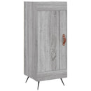 vidaXL szürke sonoma színű szerelt fa tálalószekrény 34,5 x 34 x 90 cm