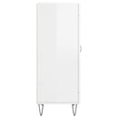 vidaXL magasfényű fehér szerelt fa tálalószekrény 34,5 x 34 x 90 cm