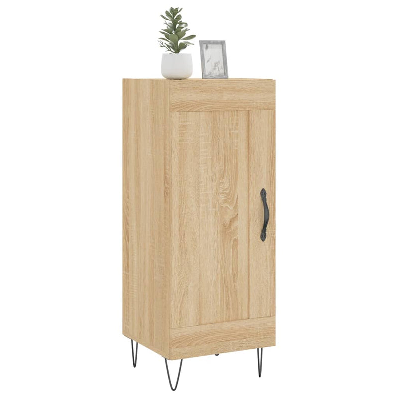 vidaXL sonoma tölgy színű szerelt fa tálalóasztal 34,5 x 34 x 90 cm
