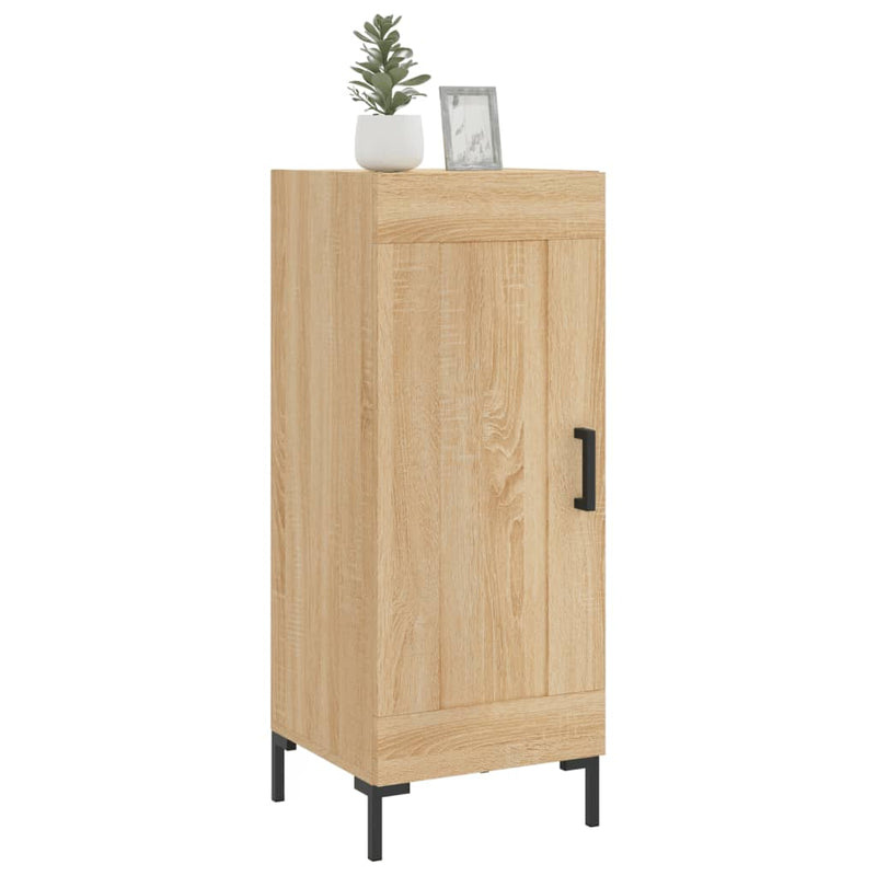 vidaXL sonoma tölgy színű szerelt fa tálalóasztal 34,5 x 34 x 90 cm