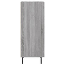 vidaXL szürke sonoma színű szerelt fa tálalószekrény 34,5 x 34 x 90 cm