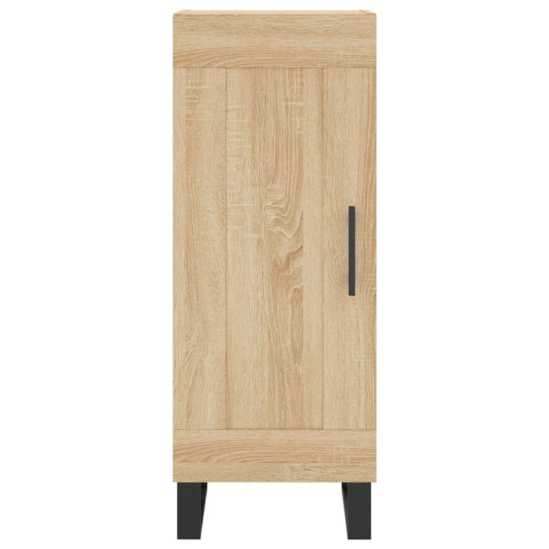 vidaXL sonoma tölgy színű szerelt fa tálalóasztal 34,5 x 34 x 90 cm