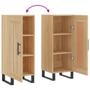 vidaXL sonoma tölgy színű szerelt fa tálalóasztal 34,5 x 34 x 90 cm