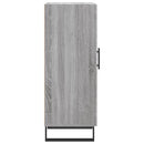 vidaXL szürke sonoma színű szerelt fa tálalószekrény 34,5 x 34 x 90 cm