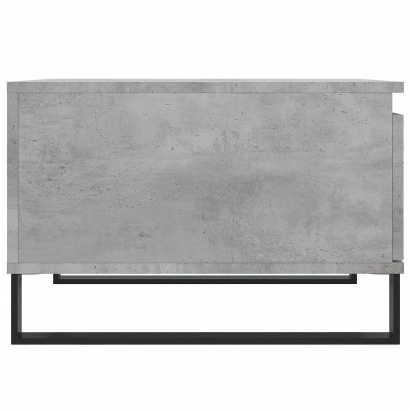 vidaXL betonszürke szerelt fa dohányzóasztal 55x55x36,5 cm