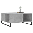 vidaXL betonszürke szerelt fa dohányzóasztal 80x80x36,5 cm