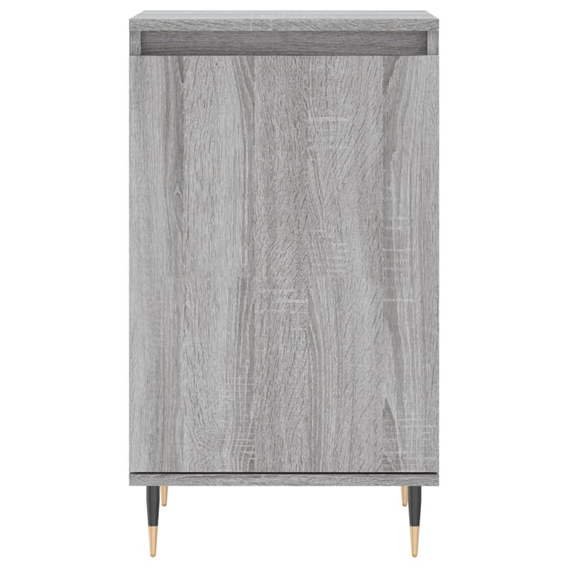 vidaXL szürke sonoma színű szerelt fa tálalószekrény 40 x 35 x 70 cm