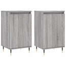 vidaXL 2 db szürke sonoma színű szerelt fa tálalószekrény 40x35x70 cm