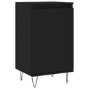 vidaXL 2 db fekete szerelt fa tálalószekrény 40 x 35 x 70 cm