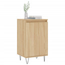 vidaXL 2 db sonoma tölgy színű szerelt fa tálalószekrény 40x35x70 cm