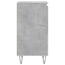 vidaXL betonszürke szerelt fa tálalószekrény 40 x 35 x 70 cm