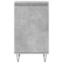 vidaXL 2 db betonszürke szerelt fa tálalószekrény 40 x 35 x 70 cm